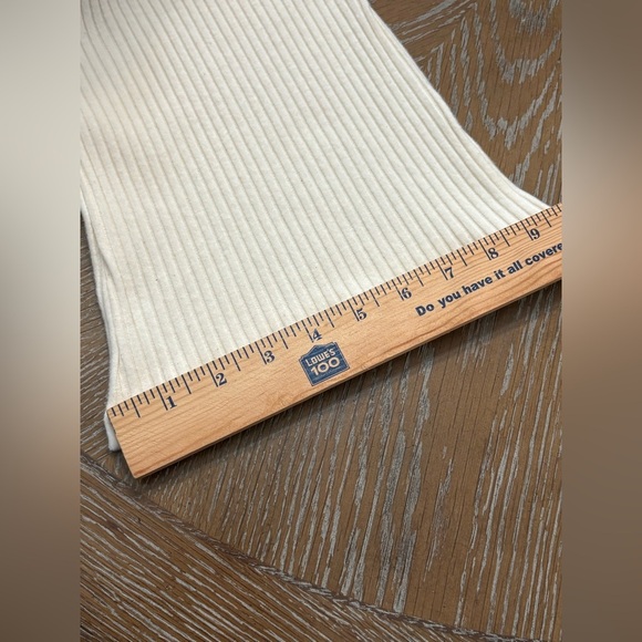 SOLD JOAH BROWN Fitted Mini Flare Pant Natural Luxe Knit NWT Size XS/Small - Picture 13 of 13